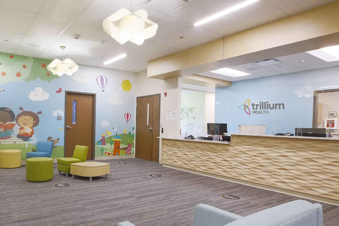 Pediatrics lobby at Science Parkway